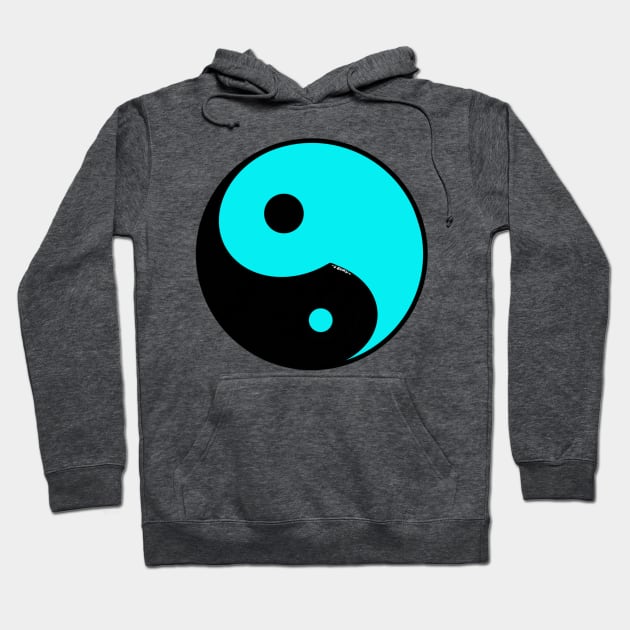 Yin Yang #9 Hoodie by Wolfgon Designs